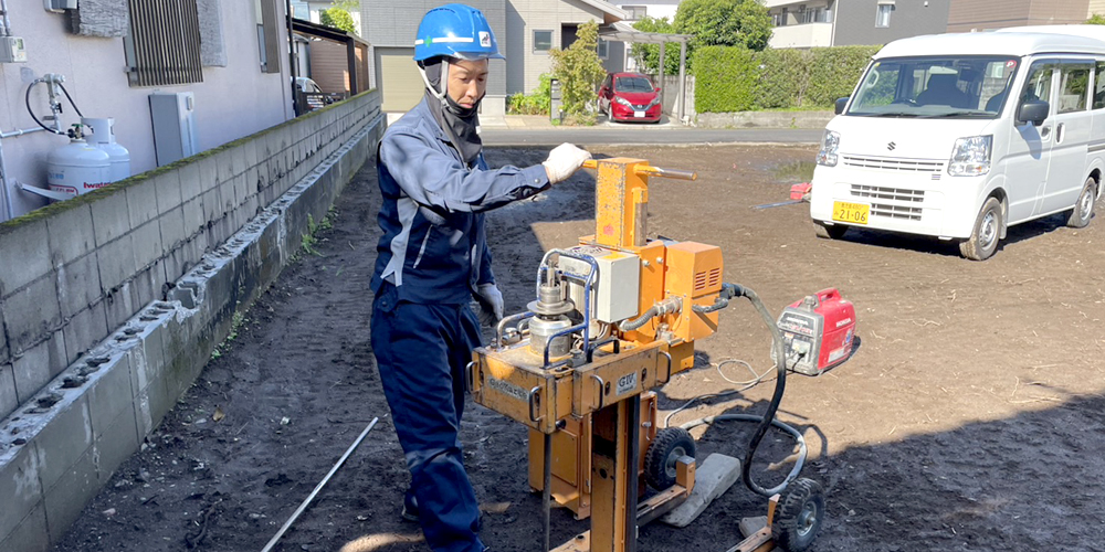 株式会社 江藤建設工業 沖縄営業所【地盤調査・解析スタッフ（那覇市首里石嶺町）【無料駐車場有／職歴不問／資格取得会社全額負担】】の求人募集画像