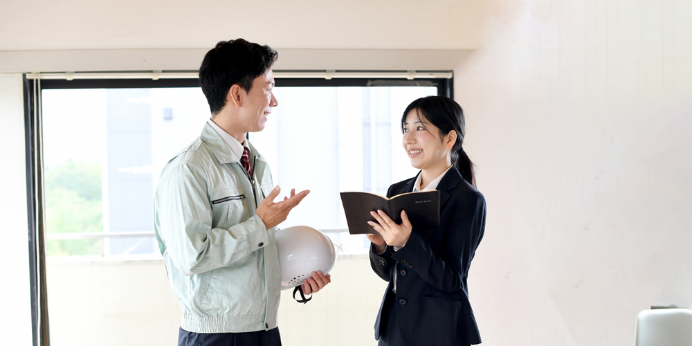 オロク商会 株式会社【不動産会社の一般事務（那覇市小禄）【育児休業取得実績有／週休2日制／駐車場有】】の求人募集画像