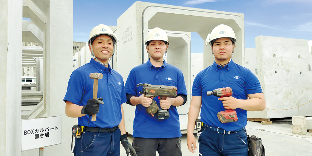株式会社 技建【コンクリート製品の製造スタッフ（南城市）【昇給有／正社員登用有／未経験歓迎】】の求人募集画像