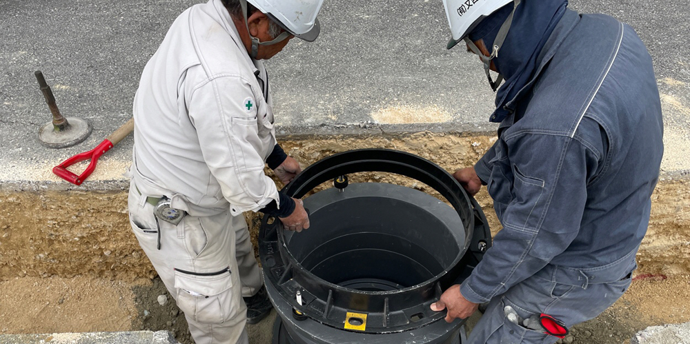 有限会社 又吉建設【土木施工管理技士(無資格)（浦添市）【無資格者OK／資格取得支援制度有／無料駐車場有】】の求人募集画像