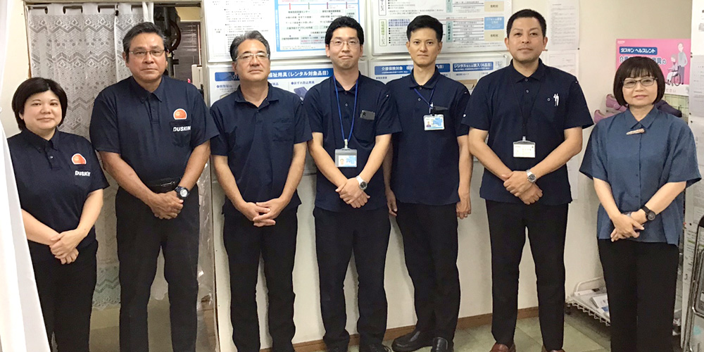 ダスキンヘルスレント 識名・泡瀬ステーション【福祉・介護用品の営業スタッフ（沖縄市泡瀬）【無料P有／未経験歓迎／土日祝休み】】の求人募集画像
