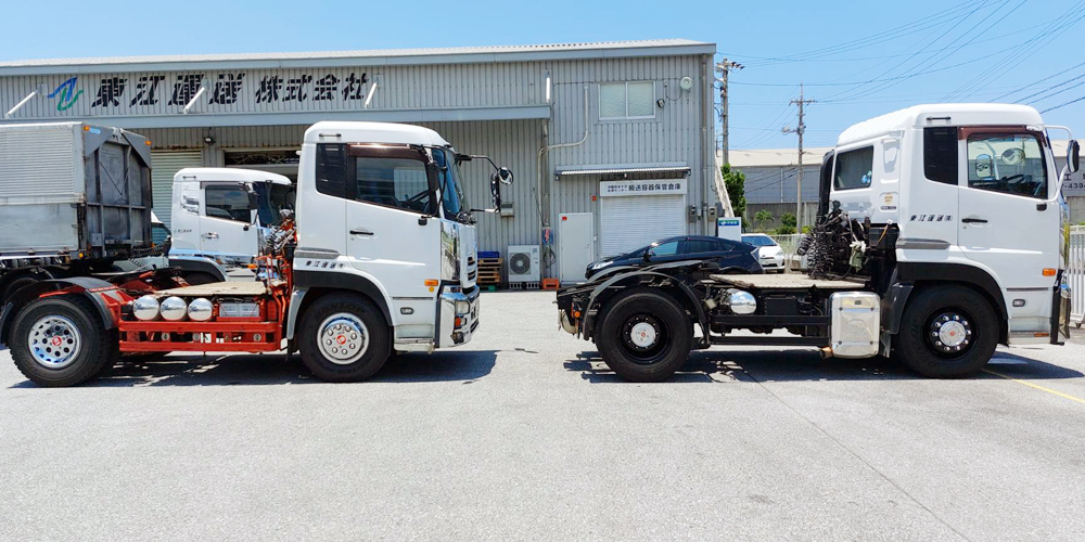 東江運送株式会社【大型牽引運転手(名護市)【賞与有／月給26万円～／大型・牽引免許取得支援有】】の求人募集画像