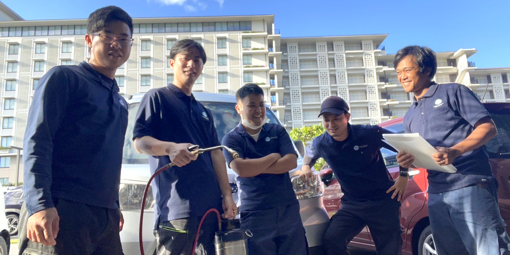 ペストマネージ沖縄 株式会社【作業スタッフ(害虫駆除やシロアリ駆除及び鳥害対策)(沖縄市)【賞与年2~3回/無料駐車場有/年間休日120日】】の求人募集画像