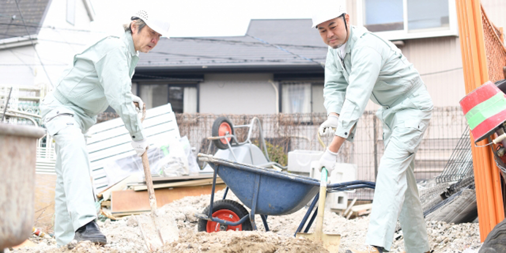 株式会社 海城建設【土木型枠作業員（本当全域）【無料駐車場有／土日祝お休み／未経験可】】の求人募集画像