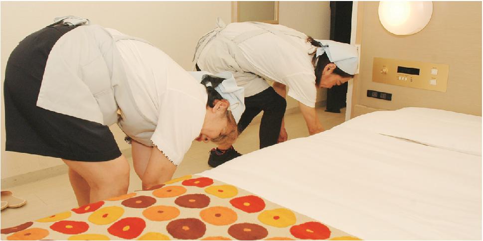 株式会社　共和美研【ビジネスホテルの客室清掃スタッフ／短時間（那覇市前島）【午前中スタート／週2日勤務～可／未経験歓迎】】の求人募集画像